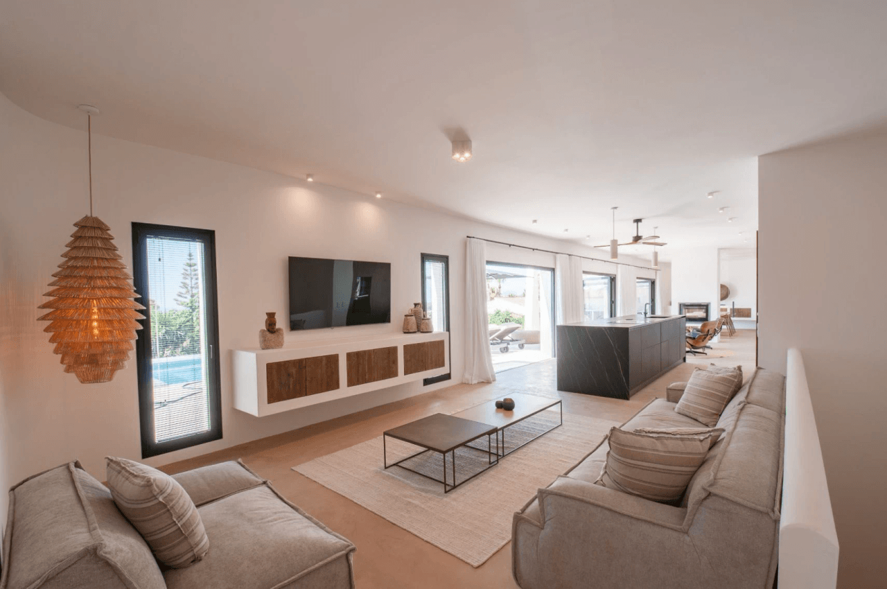 Moderna villa de lujo con vistas al mar en venta en Moraira