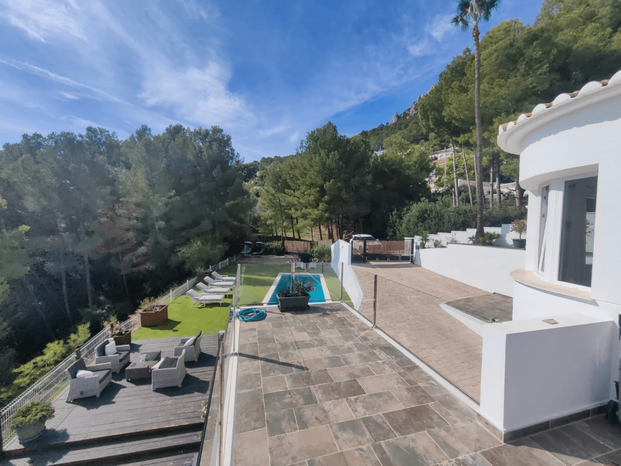 Villa de lujo con vistas panorámicas al mar en venta en Calpe