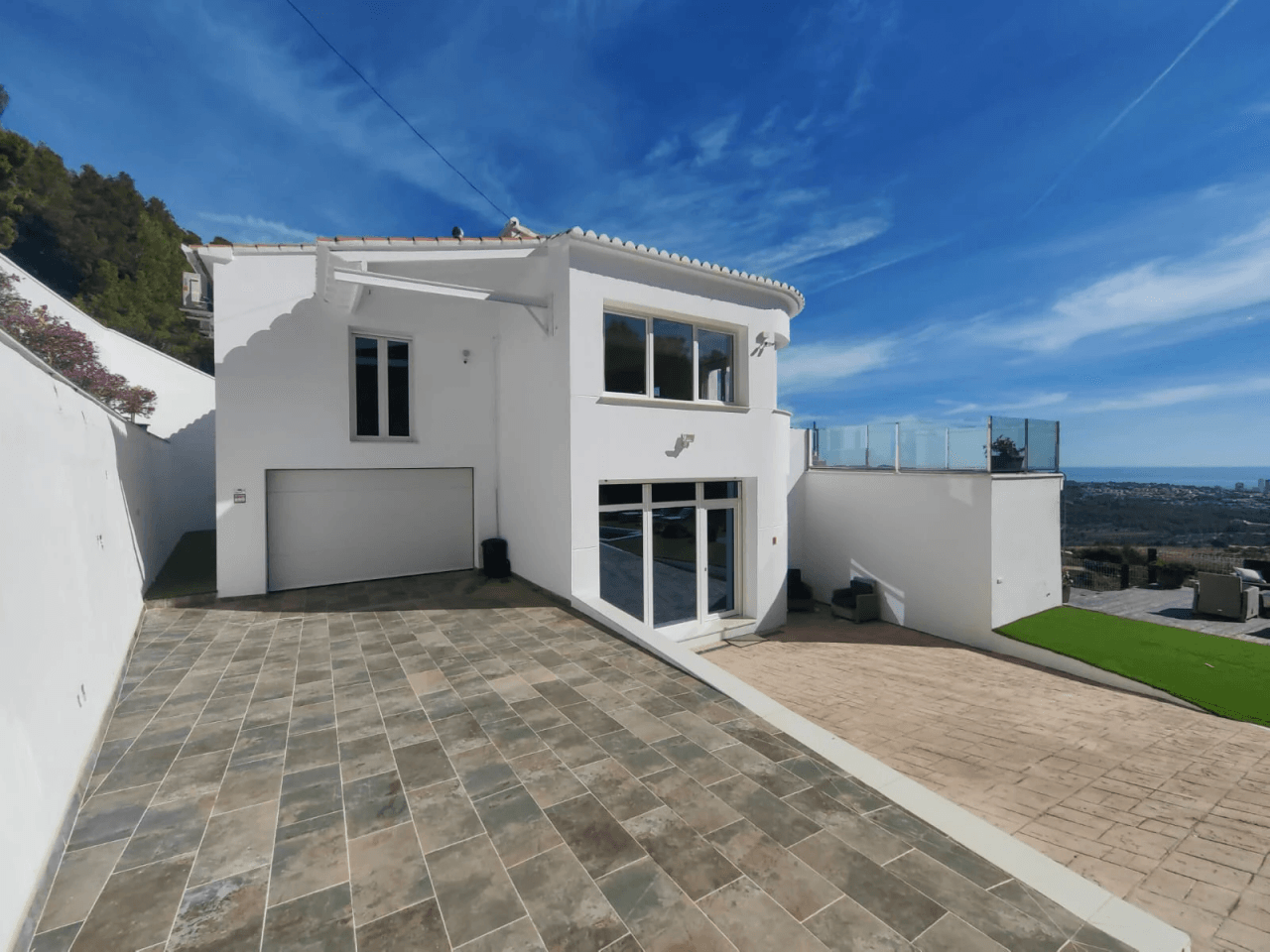 Villa de lujo con vistas panorámicas al mar en venta en Calpe