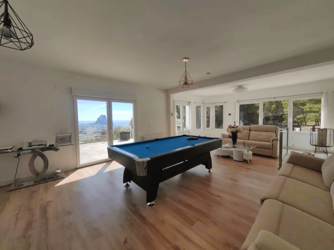 Villa de lujo con vistas panorámicas al mar en venta en Calpe
