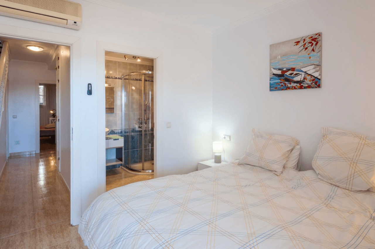 Apartamento con vista panorámica al mar a 100 metros de la playa