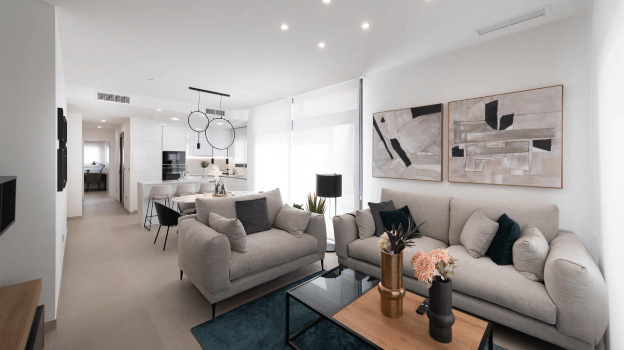 Apartamentos de obra nueva en playa de Poniente, Benidorm