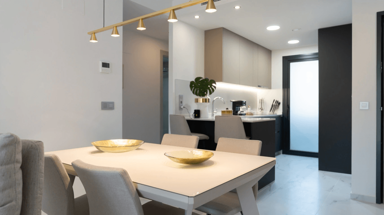 Apartamentos de obra nueva con excelentes zonas comunes en Benidorm