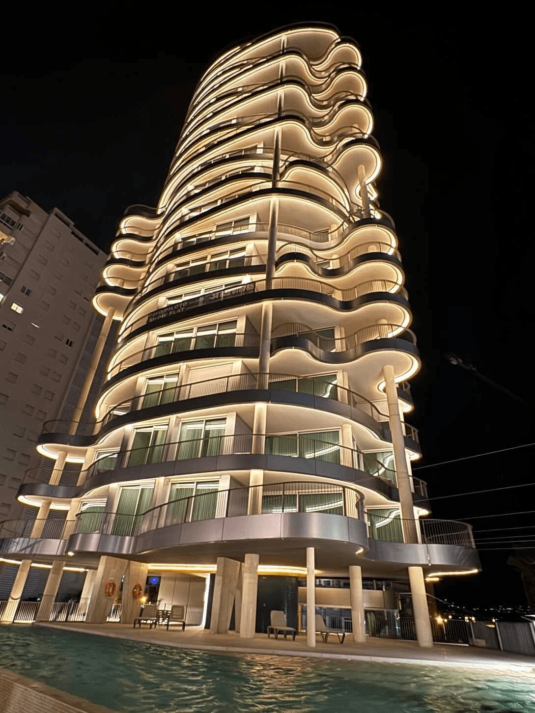 Exclusiva y privada apartamento en primera línea de mar en Calpe