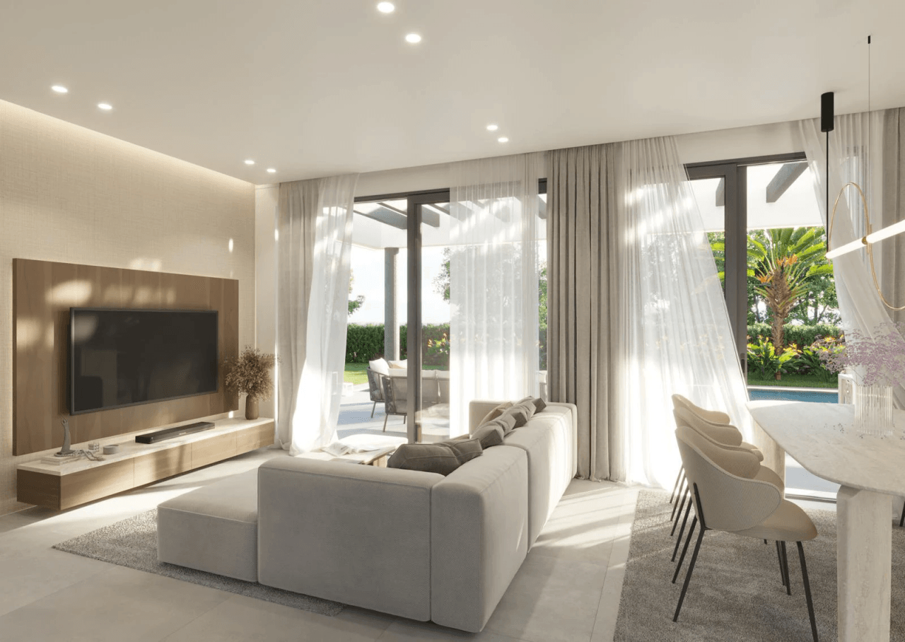 Villas pareadas de obra nueva con piscina privada