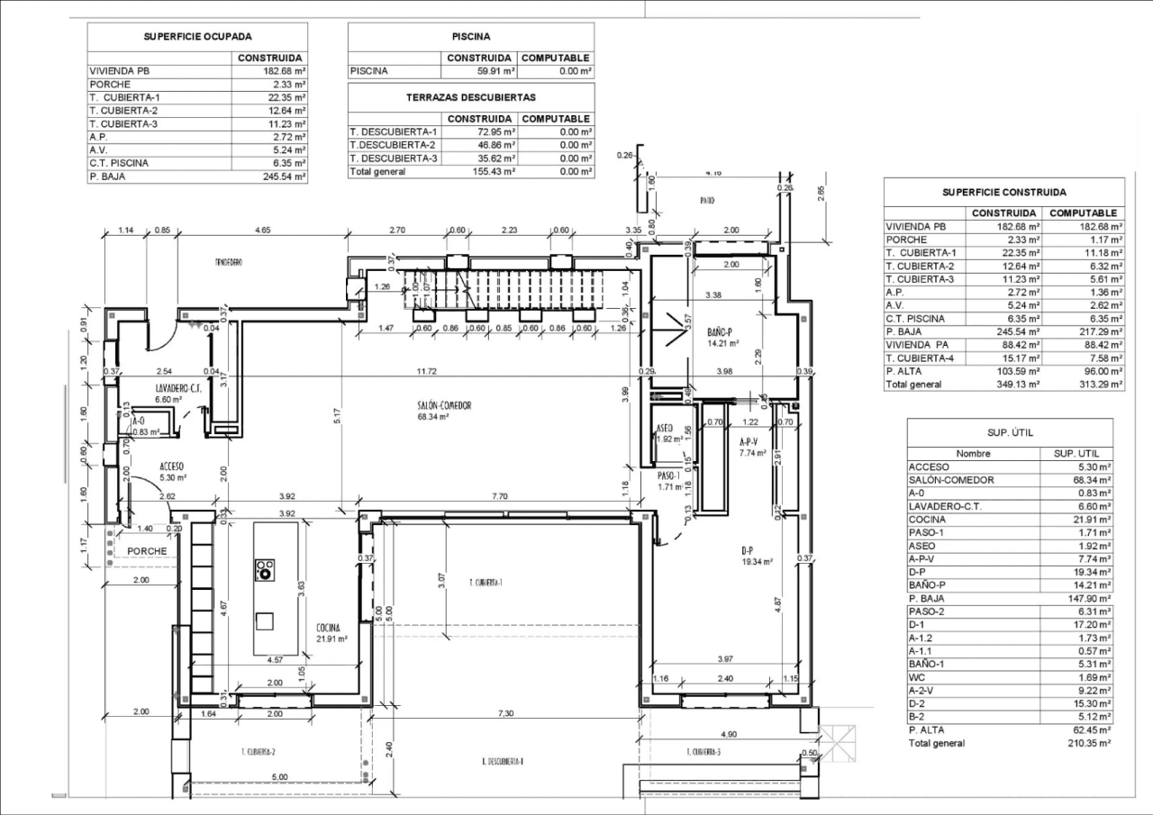 Beautiful modern new build villa with open views in Moraira.