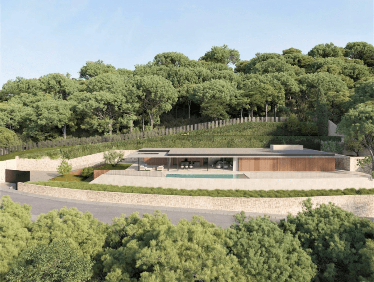 Villa de lujo de diseño vanguardista con vistas panorámicas al mar