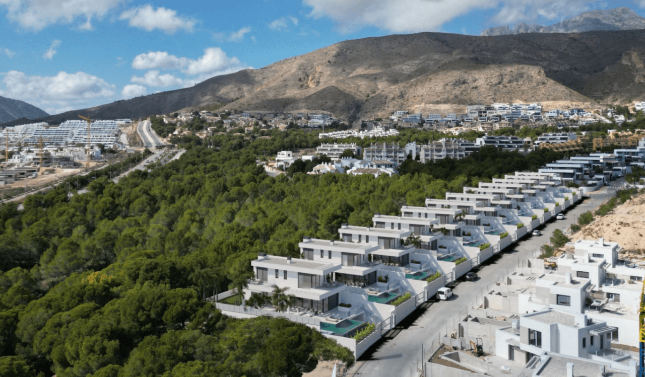 Exclusivas villas de construcción moderna
