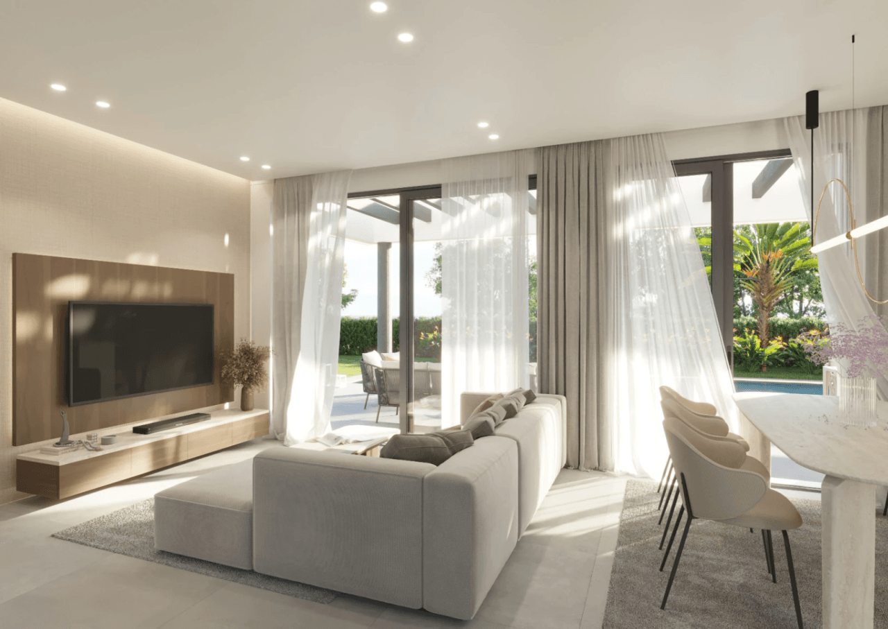 Villas pareadas de obra nueva con piscina privada