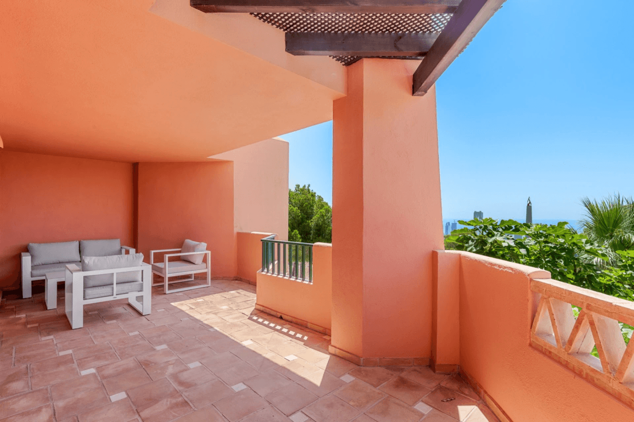 Apartamento con vistas panoramicas al mar