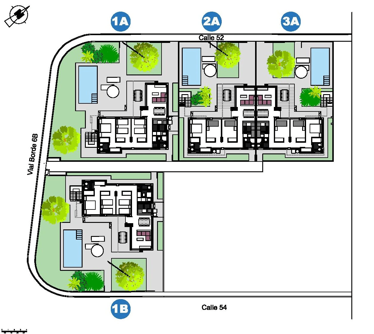 Moderne nybyggeri villaer