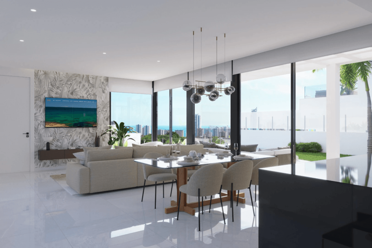 Exclusivas villas de construcción moderna