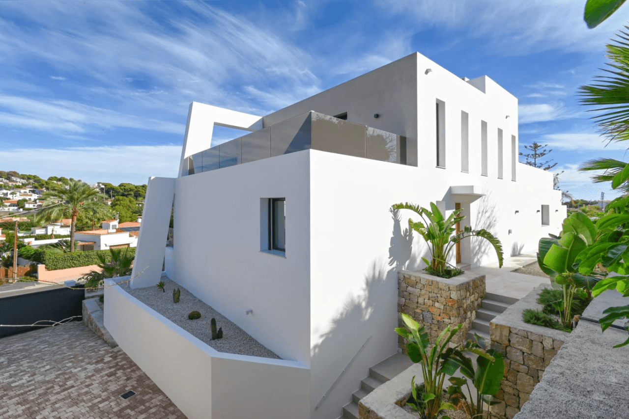 Villa de lujo a un paso del mar