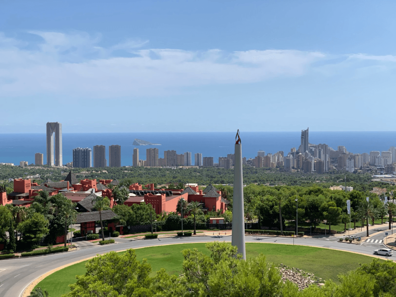 Apartamento con vistas panoramicas al mar