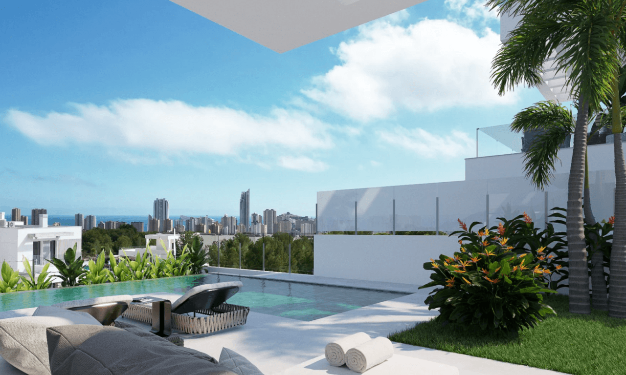 Exclusivas villas de construcción moderna