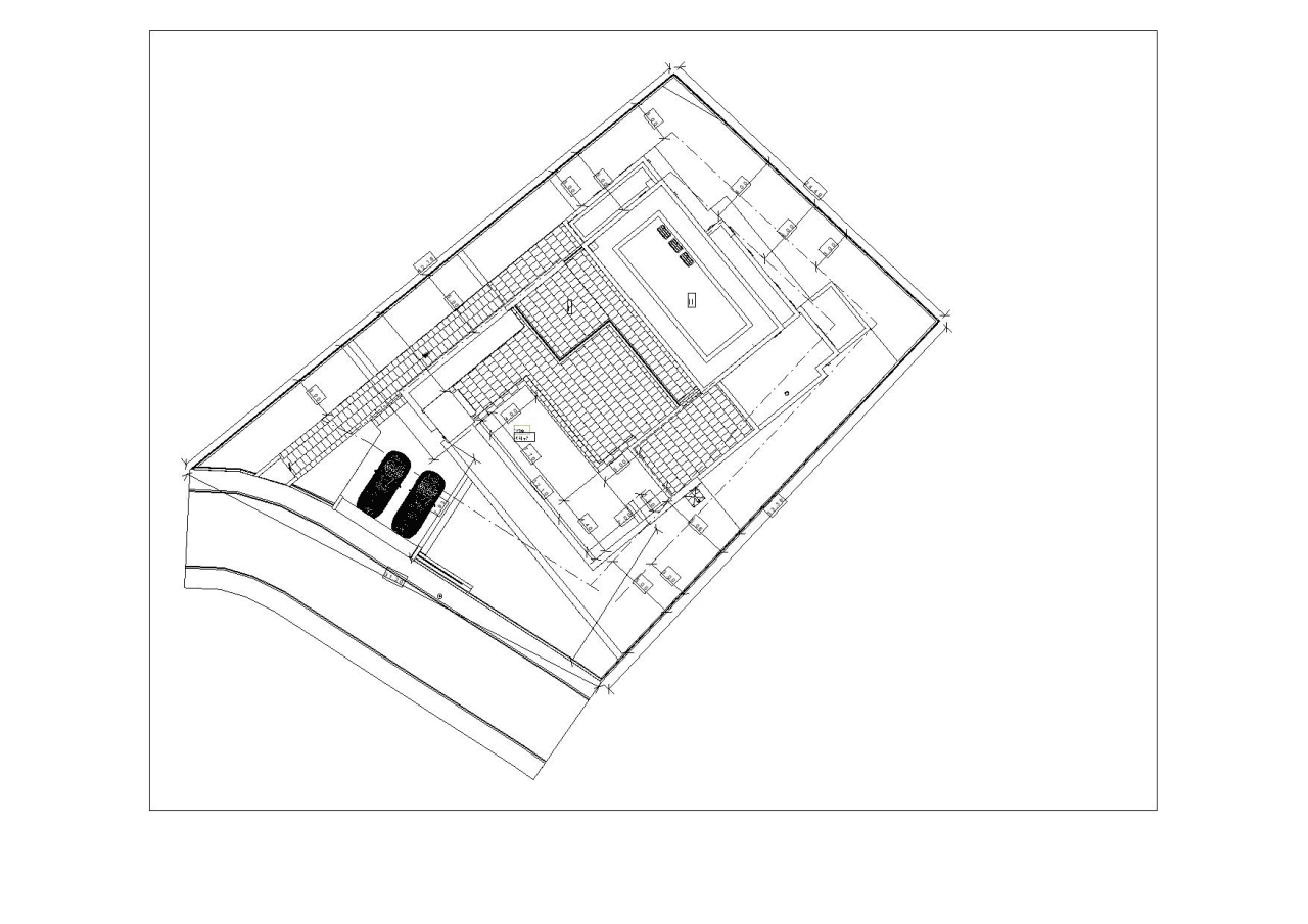 Beautiful modern new build villa with open views in Moraira.