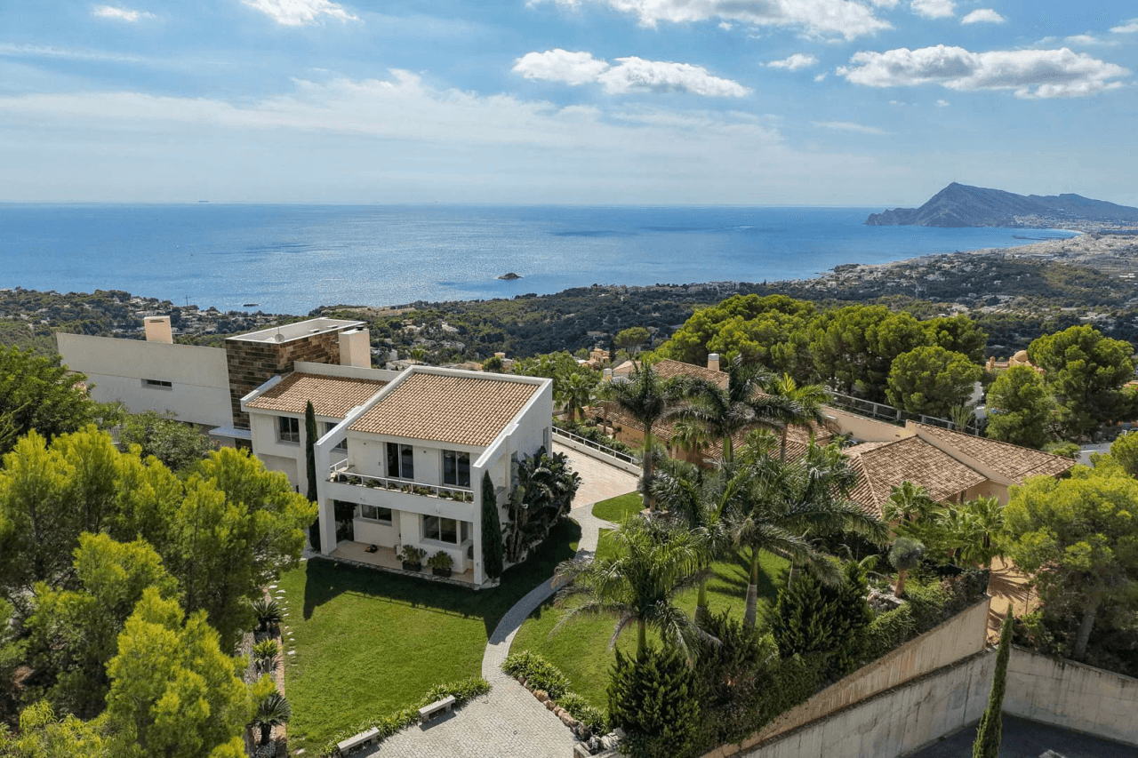 Exclusiva villa con impresionantes vistas en la Sierra Altea