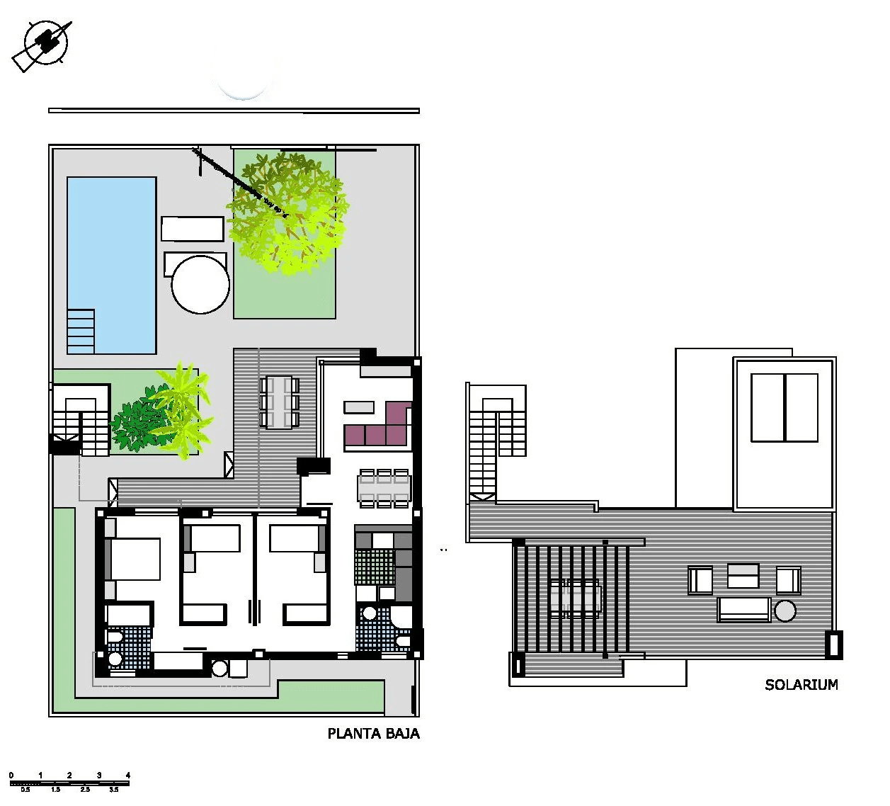 Moderne nybyggeri villaer