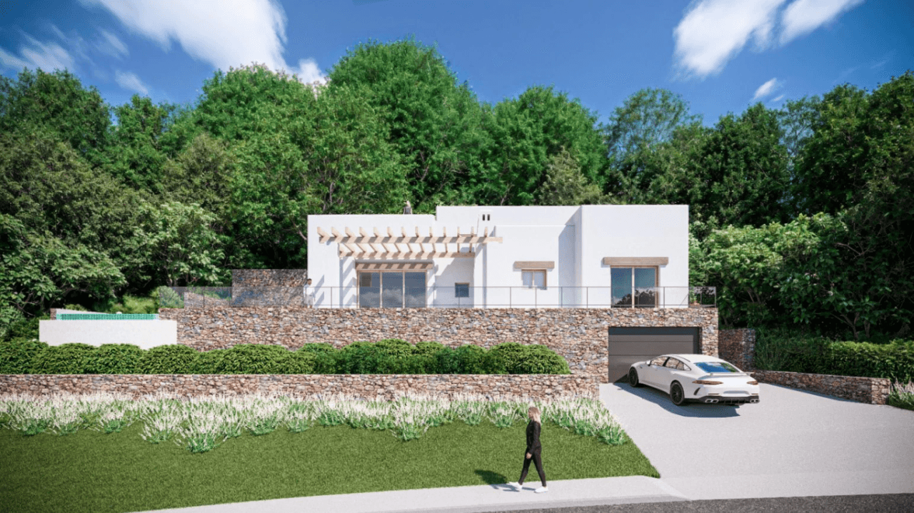 Elegante villa en un entorno muy privado
