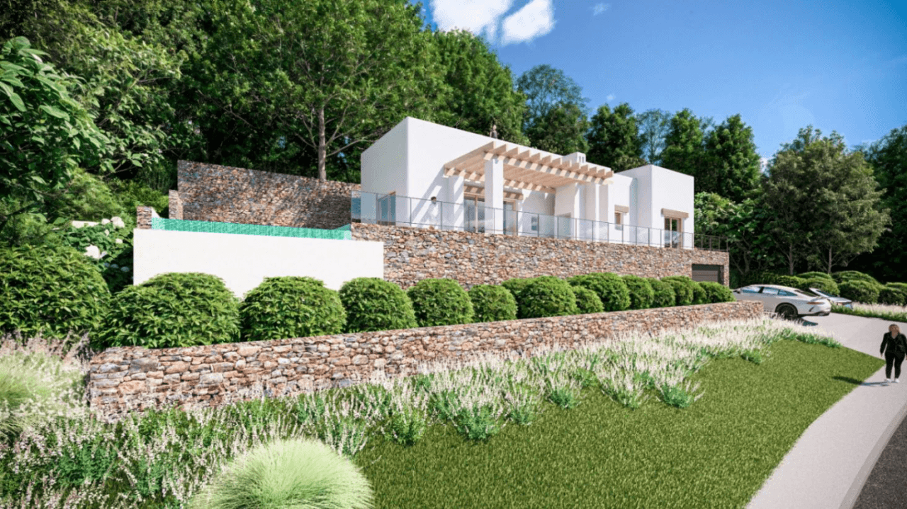 Elegante villa en un entorno muy privado