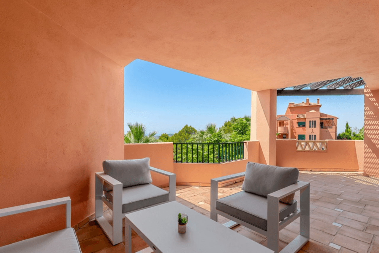 Apartamento con vistas panoramicas al mar