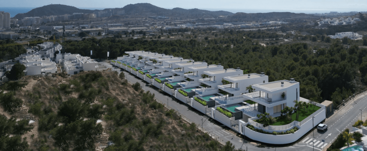 Exclusivas villas de construcción moderna