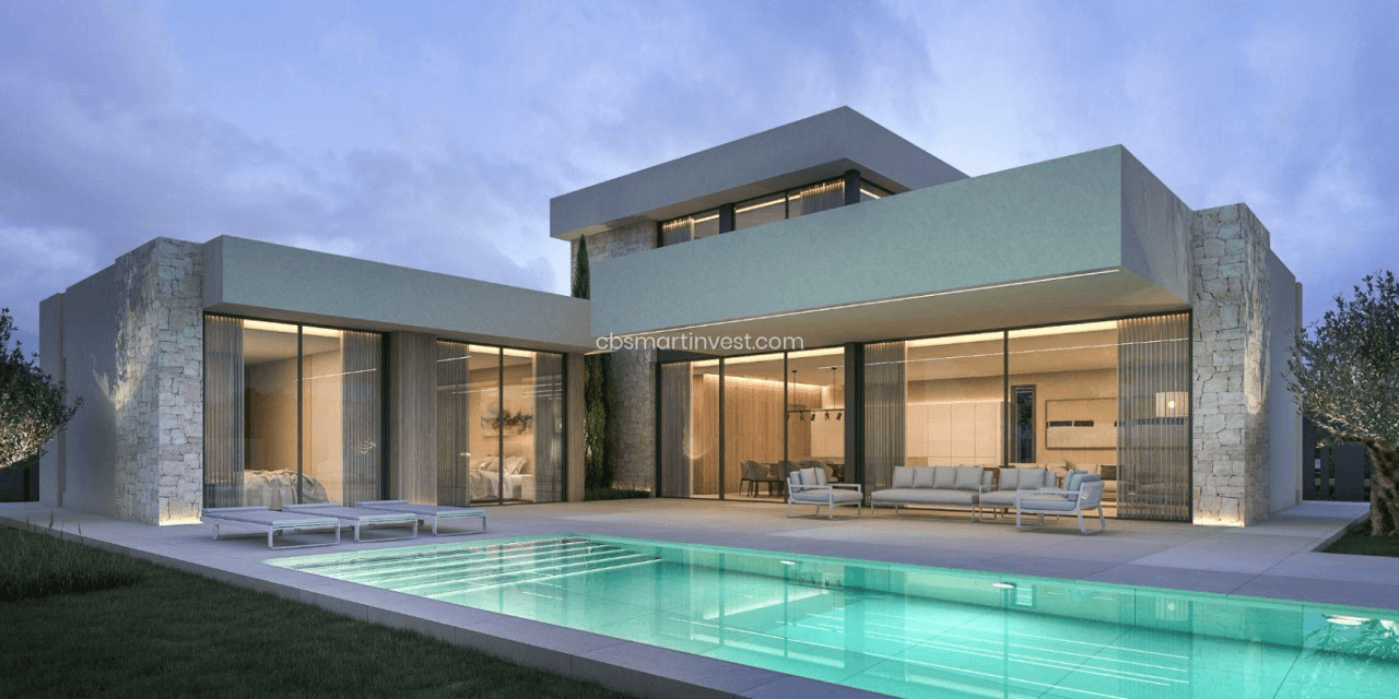 Villa de lujo de nueva construcción cerca del centro de Dénia y sus playas
