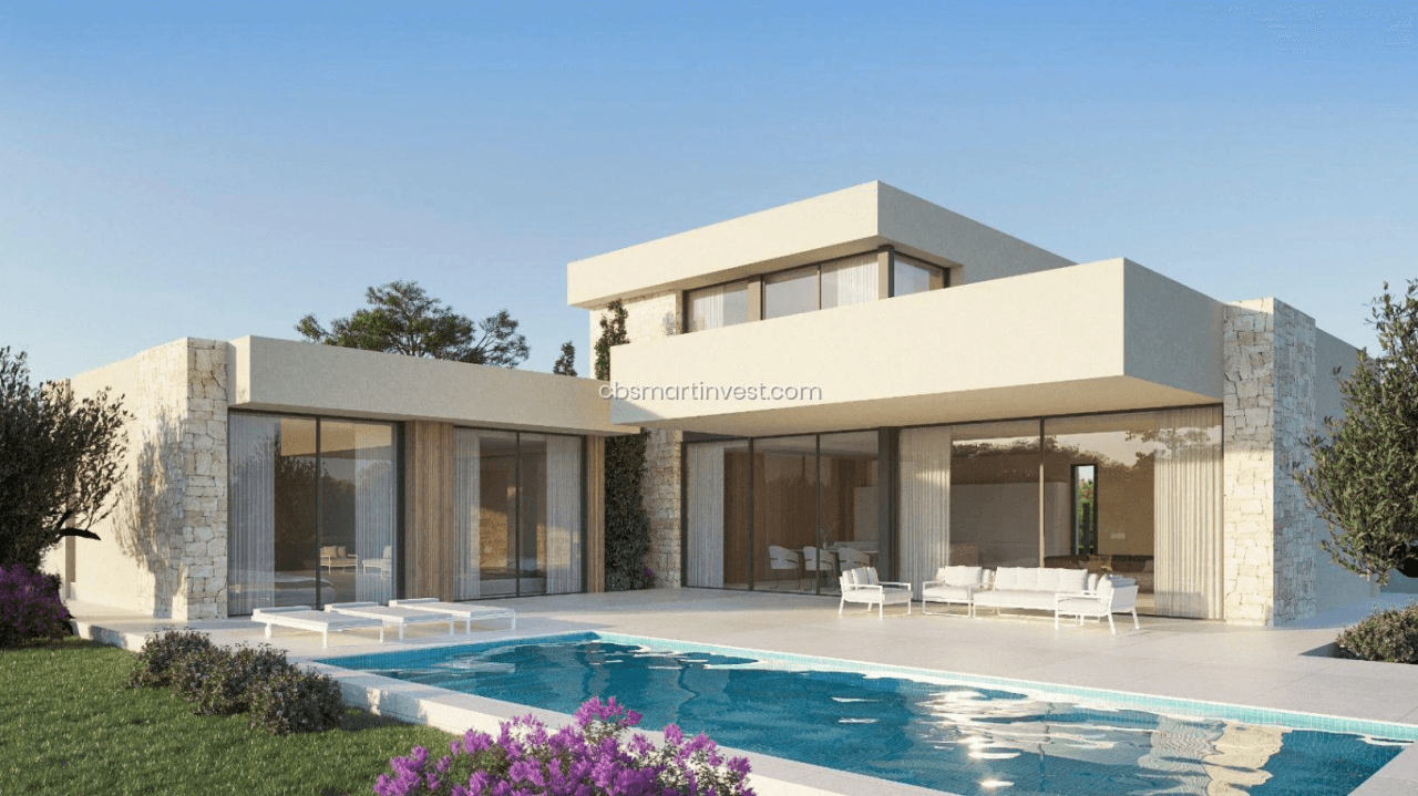 Villa de lujo de nueva construcción cerca del centro de Dénia y sus playas