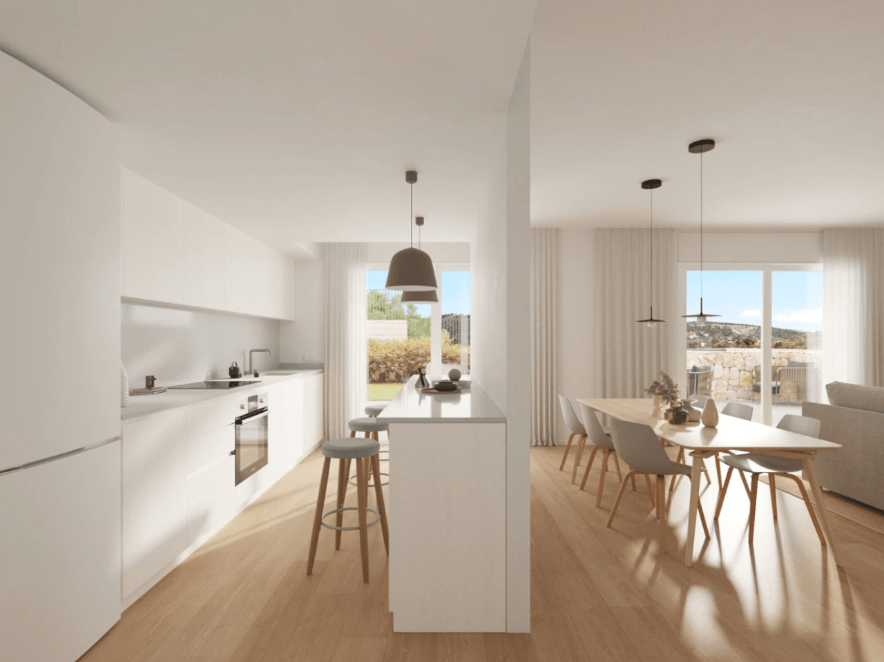 Villas de nueva construccion en un entorno natural