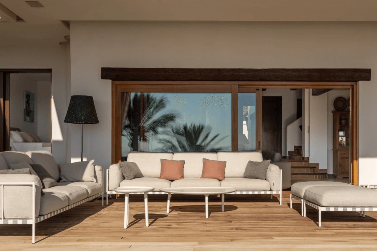 Villa con vistas panorámicas al mar y al horizonte de Benidorm