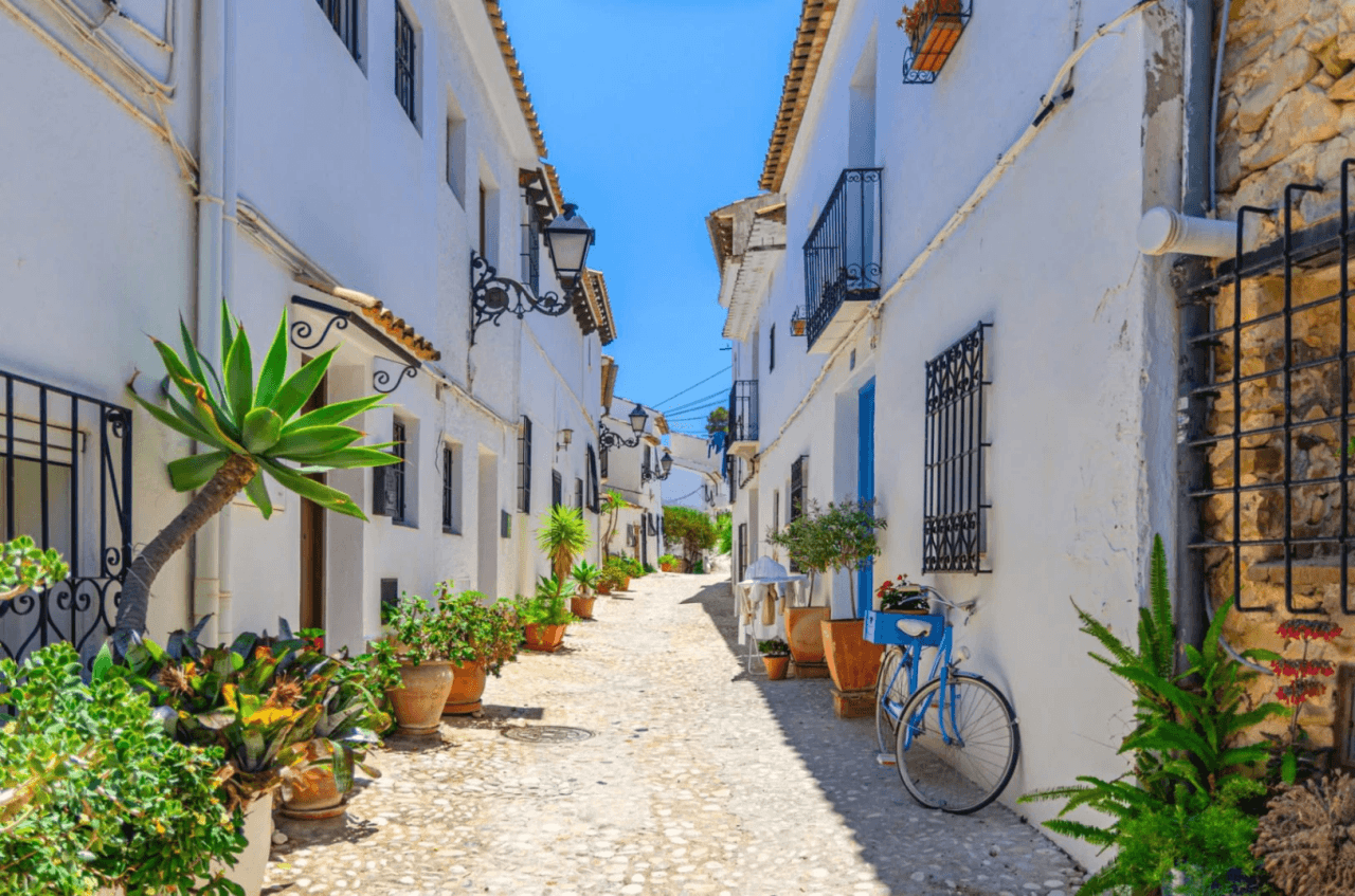 Preciosa casa adosada con vistas al mar en Altea Hills