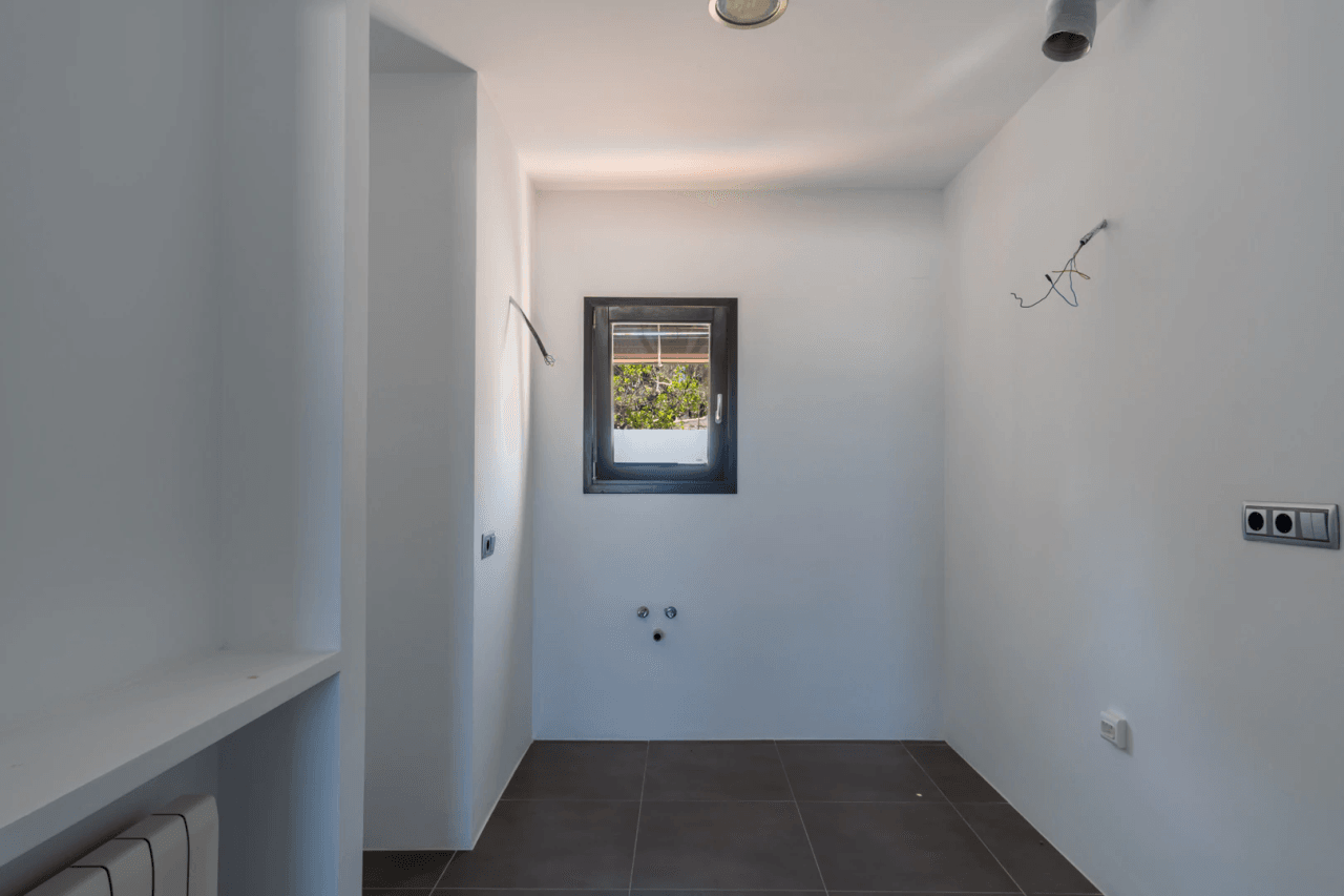 Mediterransk villa med panoramautsikt over havet