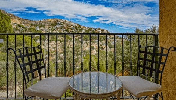 Chalet adosado con vistas al mar