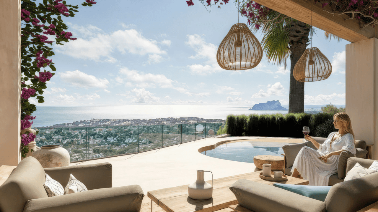 Chalet/Villa en venta en Moraira