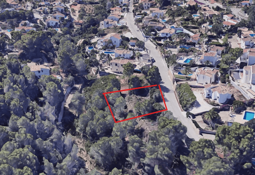 Parcela en venta en Benissa